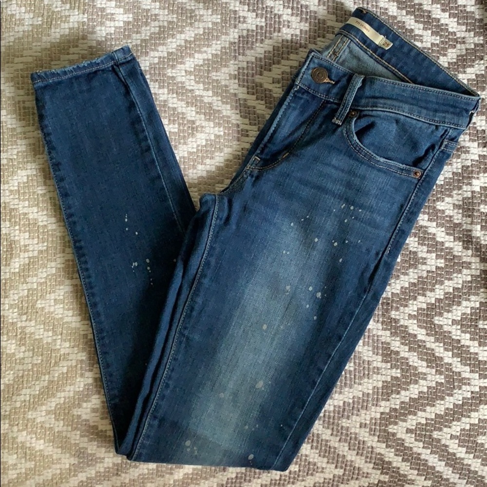 Levi’s 711 Skinny Jean | Paint Splatter